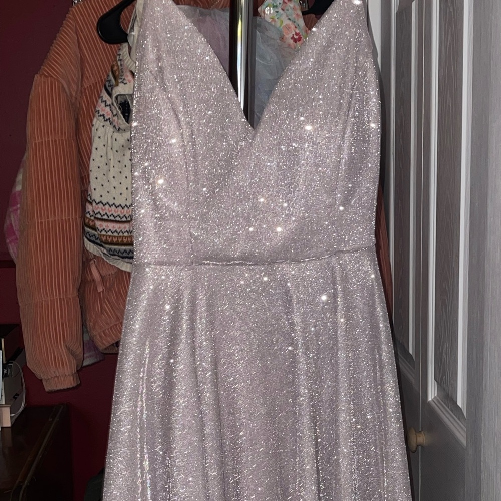 Silver Short Windsor dress
